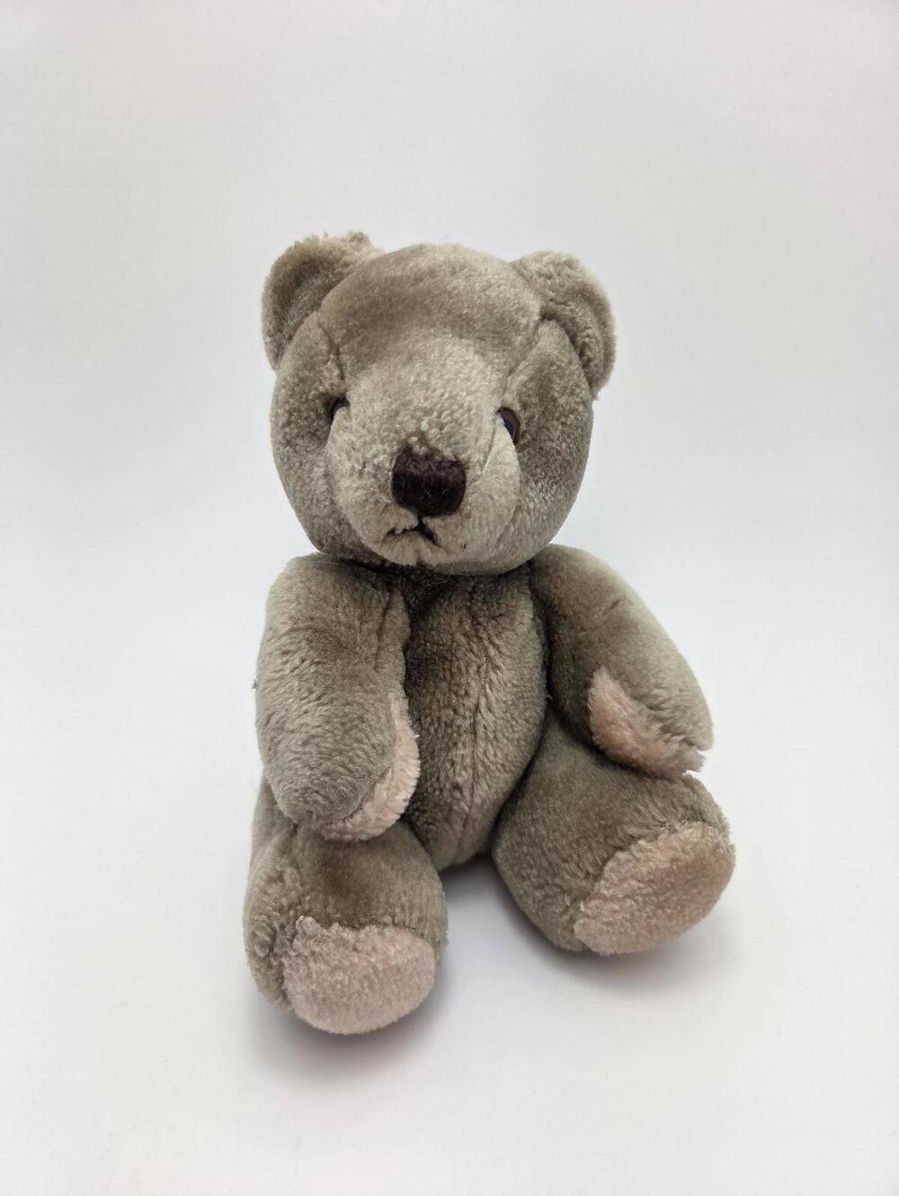 Gund Brown Teddy Bear Plush 1982! Vintage Collectible Bear (6 inch)